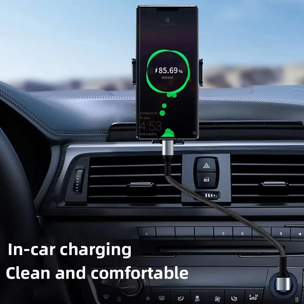 NNBILI 25CM 50CM 숏 엘보 USB C 케이블 66W USBA to Type C 고속 충전 케이블 (아이폰 17, 화웨이, 삼성 S26, 보조배터리용)