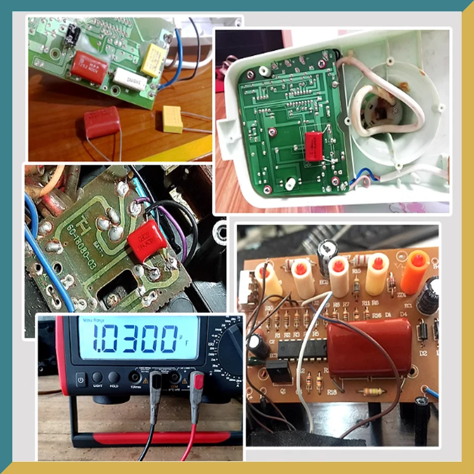 20 Stück CBB Kondensatoren Set - Polypropylen Folienkondensatoren 10nF-470nF 100V