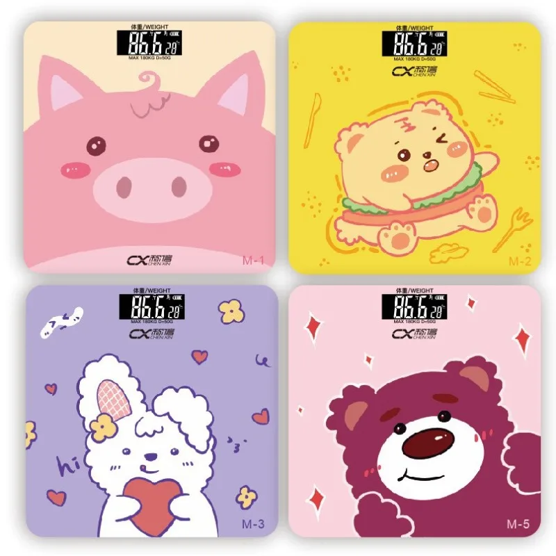 Cartoon series human scale health scale weight scale weighing scale household scale electronic scale for measuring weight 2