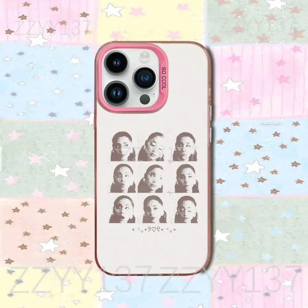 Ariana Grande Twilight Zone Matte Pink Shockproof Phone Case Cover