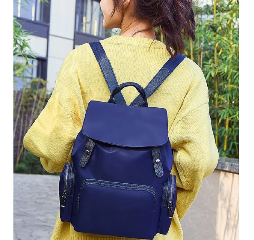 New Korean Style Fashion Men Women Oxford Backpack Casual Large Capacity School Bag Waterproof Outdoor Travel Shoulder Bags
