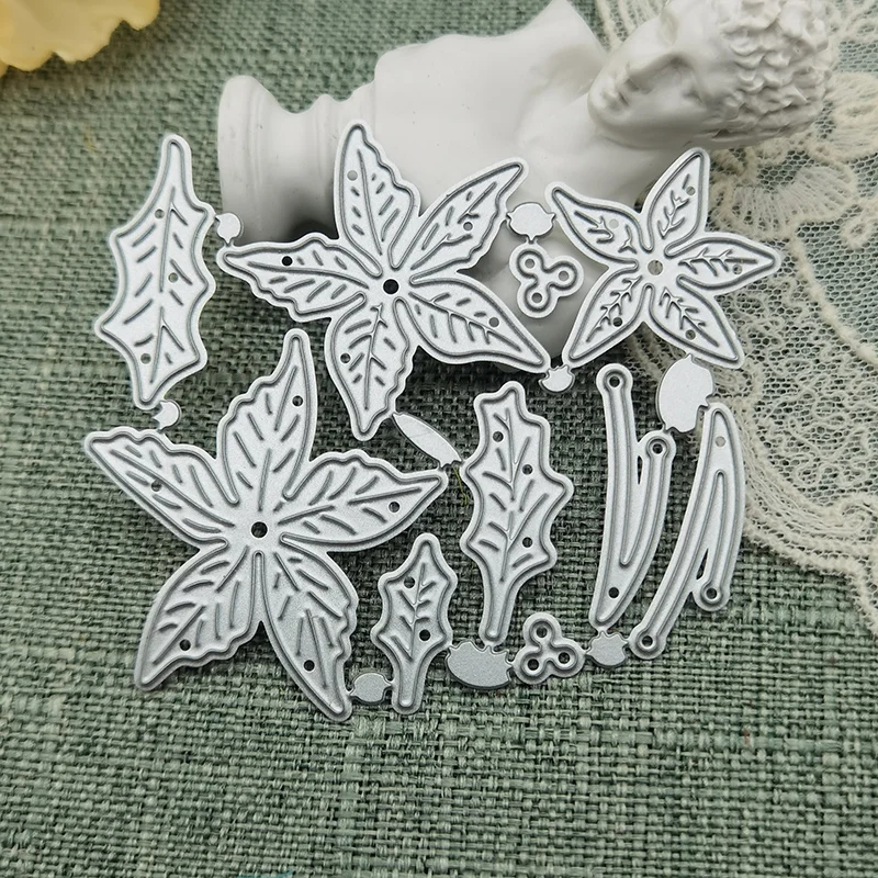 The Flower Cutting Dies for DIY 3D Scrapbook Album Paper Cards Decorative Crafts Cutting Die Embossing Knife Mold