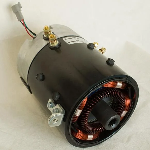 48V 3.7Kw 2500 RPM High Performance Electric Golf DC Motor