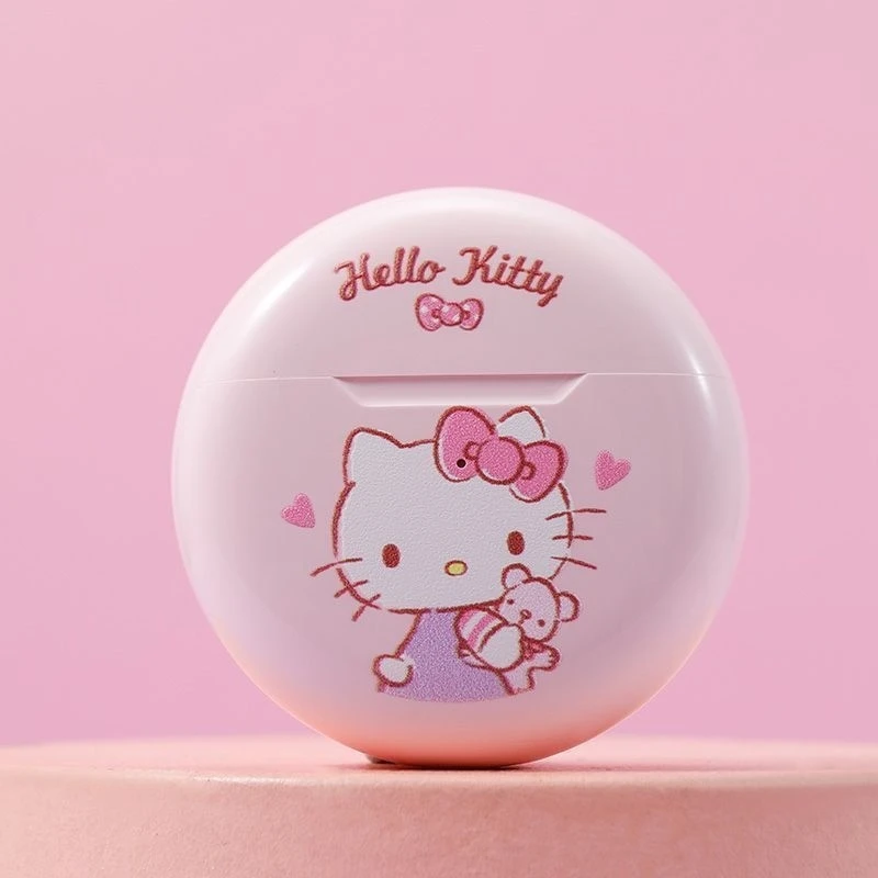 

Sanrio Hello Kitty Kuromi Tws In-ear Noise-cancelling Gaming Headphones Bluetooth 5.0 Wireless Headset Low Latency Music Headset