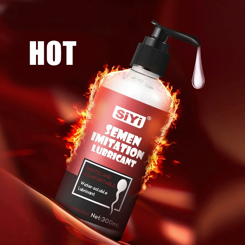500ML Lubricant for Sex Cream Semen Lube Strawberry Water Based Massage Oil Anal Adult Masturbation intimate Toy Couple Game Gel sexual lubricant
