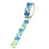 NEW 1PC 10M Decorative Blue Flowers Leaves Washi Tape for Scrapbooking Journaling Adhesive DIY Masking Tape Cute Stationery 3