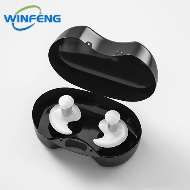 Bouchons d'oreilles étanches en Silicone, 1/2 paires, pour la natation, la  plongée, le Surf, le Sport aquatique, la natation, Anti-bruit, accessoires  - AliExpress