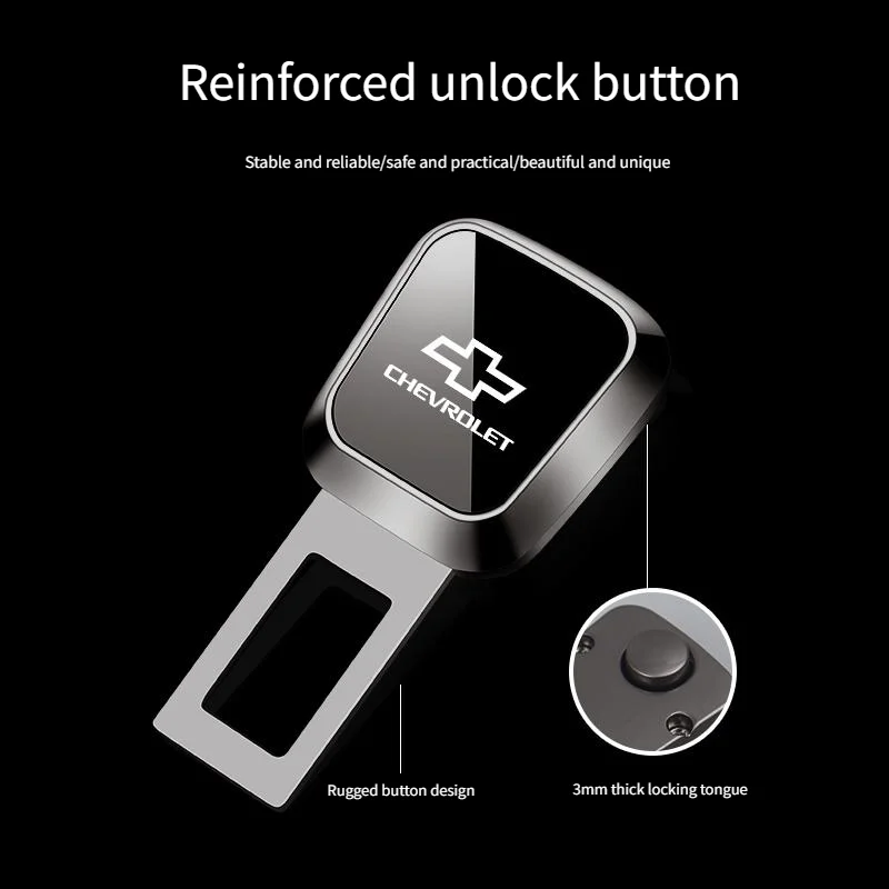 자동차 안전벨트 버클 플러그 자동차 안전 스트랩 연장용 쉐보레 스파크 우비라 말리부 옵트라 라노스 SS Z71 세일 코르사 아베오 마티즈