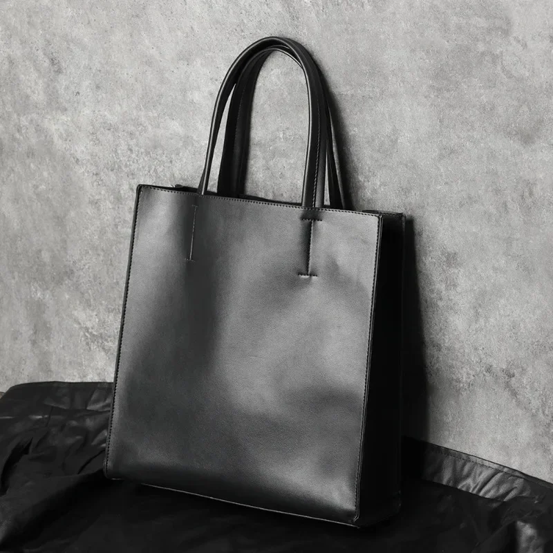 Men's PU Leather Business Laptop Bag