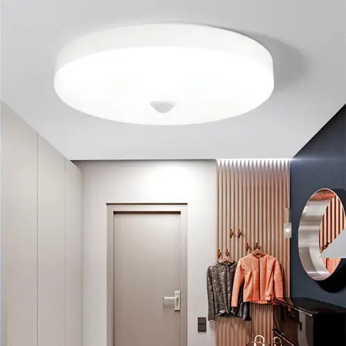 PIR 모션 센서 LED 천장 램프, 로비 복도용 모던 천장 조명, 따뜻한 흰색 차가운 흰색, 220V, 110V, 15W, 20W, 24W, 36W, 40W 4