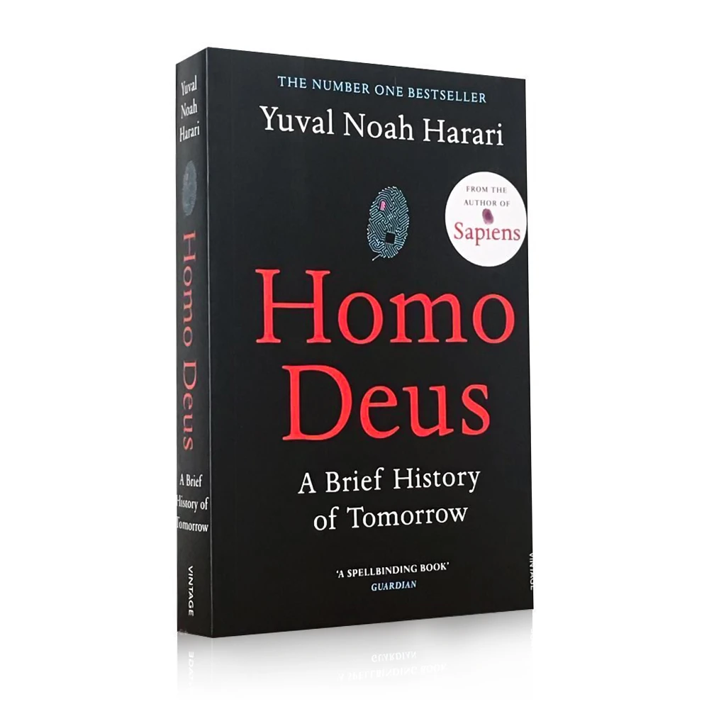 Tormenta Resbaladizo Sarabo árabe Homo Deus libro de historia del futuro de Yuval, Noé, Harari, estudiantes,  lectura en inglés, libros educativos, obras de letras en inglés| | -  AliExpress