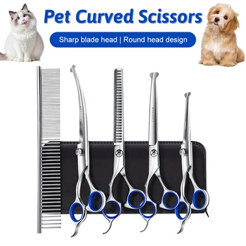 7-Inch Stainless Steel Pet Hair Shears 1