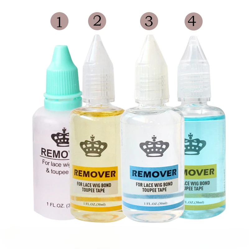 

Средство для удаления клея на сетке-Быстродействующее средство для удаления волос, лента для удаления клея на сетчатом парике в устройстве для удаления клея на 30 мл