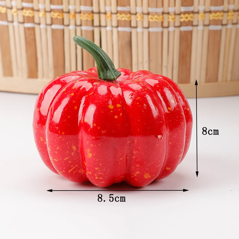 1Pcs Artificial Fruits Vegetable Home Wedding Dining Table Kitchen Decoration Photography Props for DIY Festive Party Restaurant