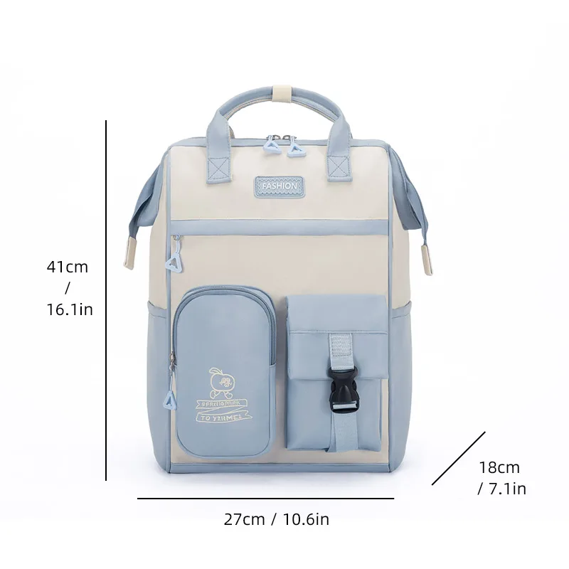 Schoolbag Female High School College Student Middle School Student Junior High School Student Cute Backpack Campus Backpack