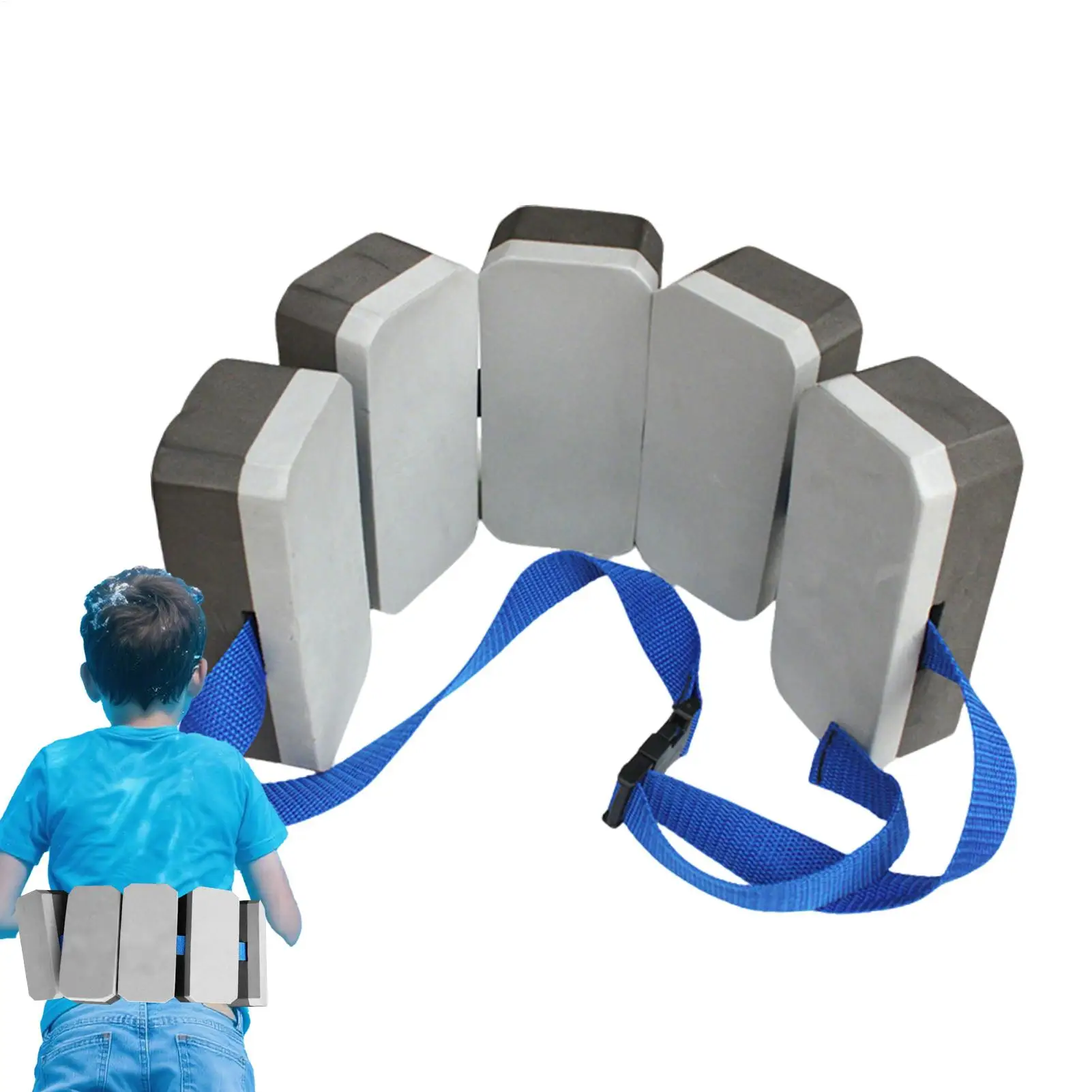 Safety Swimming Accessories Kids Swim Belt Flotation Belt Swim Trainer For Children Ages 7-10 Boys Girls Safety Exerciser