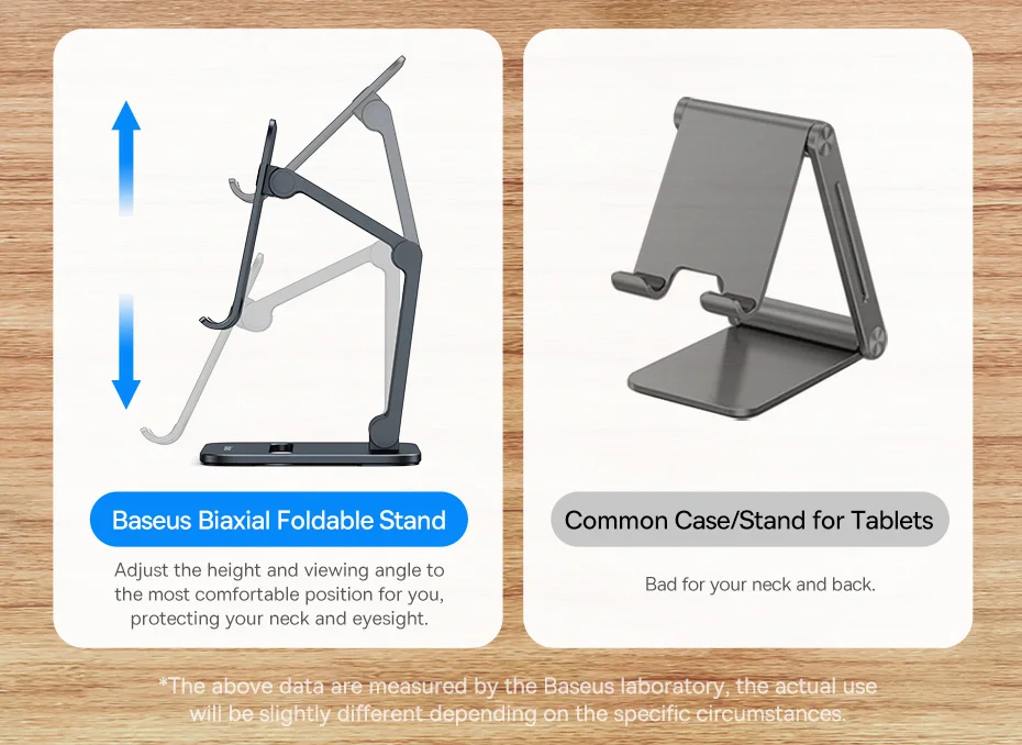 Baseus Foldable Metal support For Phone Tablet Desk