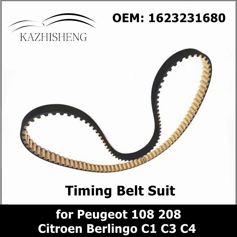 

Ремень ГРМ ПОДХОДИТ на 1623231680 для Peugeot 108 208 требователь 2008 Citroen Berlingo C1 C3 C4 Cactus DS3 DS4 DS7