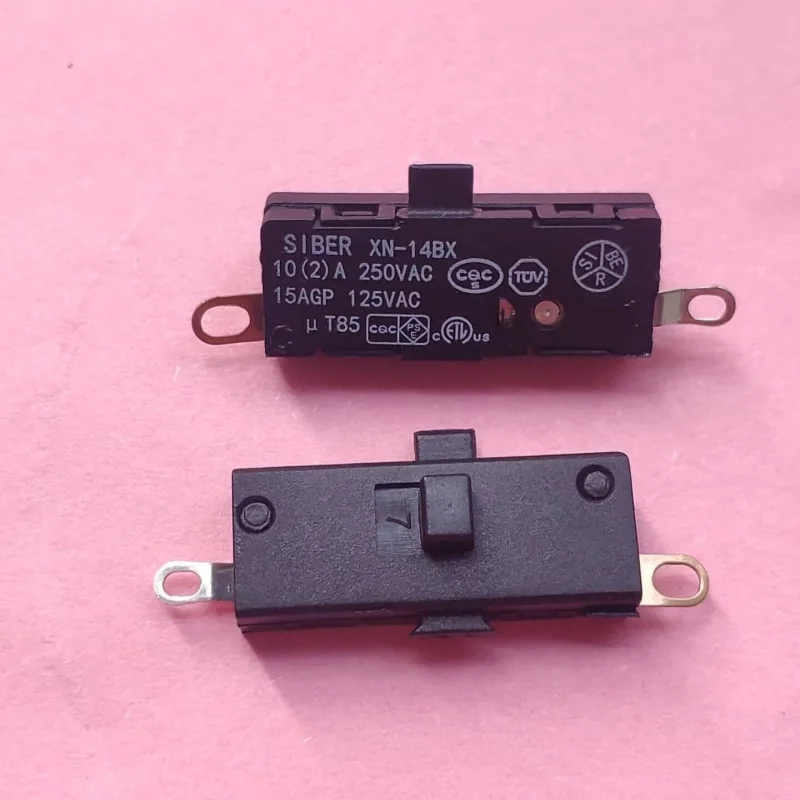 Hair Dryer Power Switch Accessories Xn-14Bx 2-Pin Black 10A250V 15A125V T85 Switch