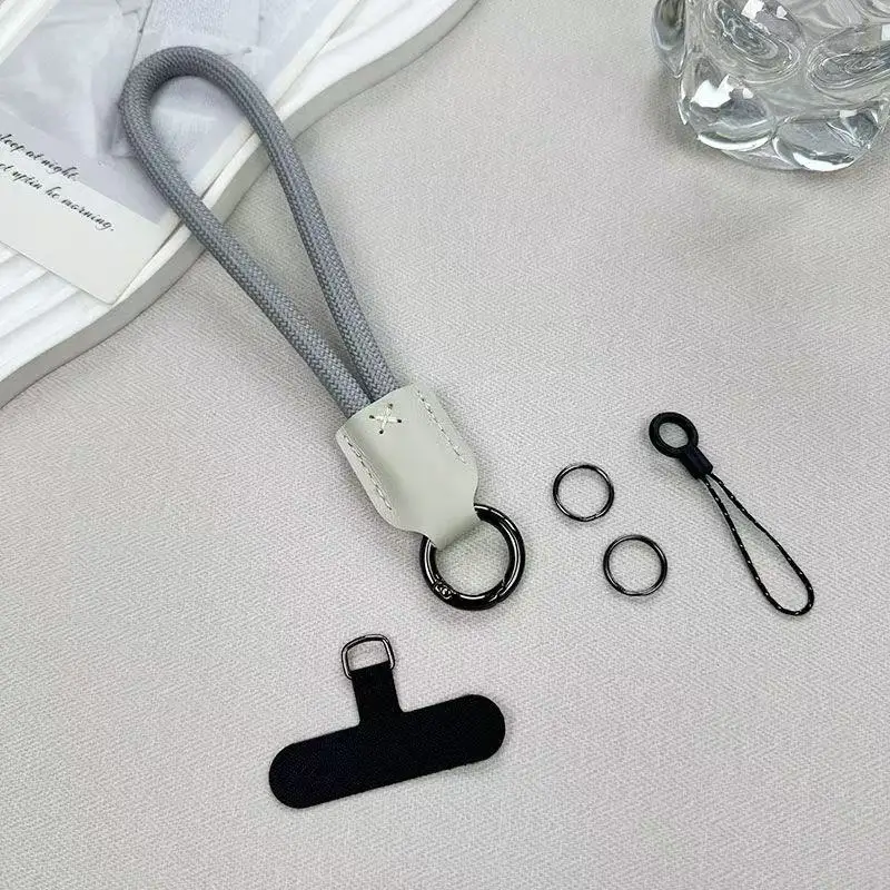 Premium Nylon Wrist Strap for Phones – Secure, Hands-Free Wrist Lanyard with Metal Ring Attachment