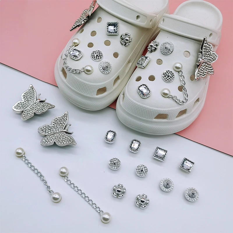 Crocs Shoe Bling Wedding Charms (10 Pieces)