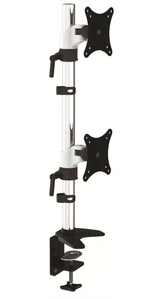 

2023 new HYDRA Ergonomic Dual Monitor Vertical Mount, Black tv stand