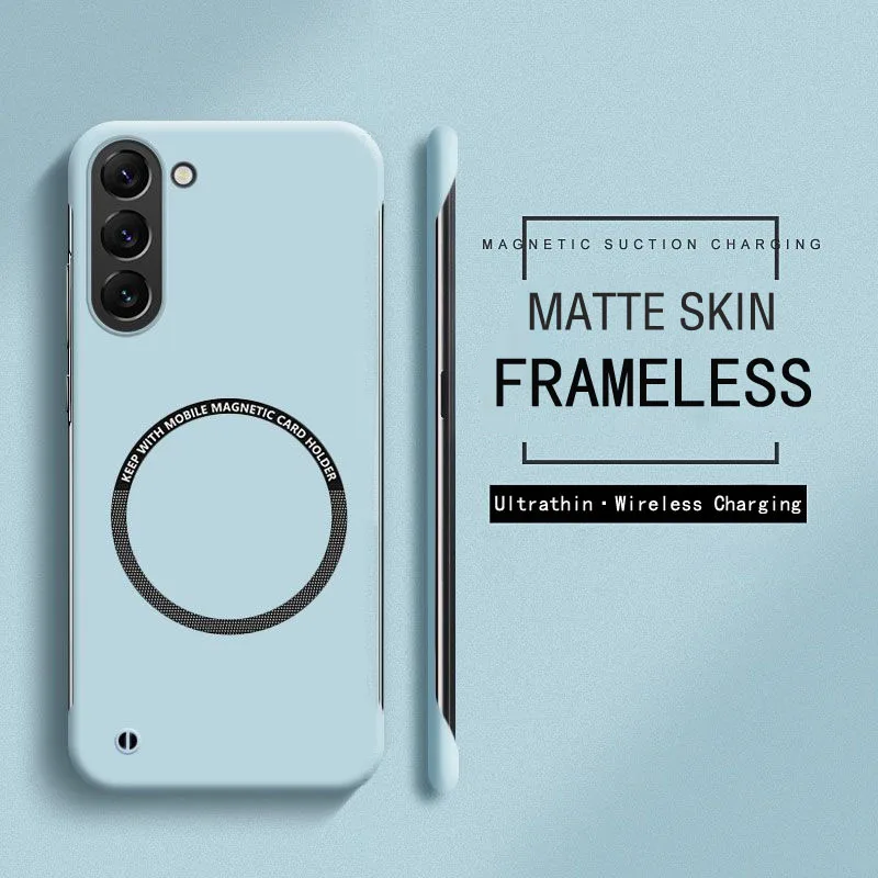 Magsafe Slim Frameless Magnetic Wireless Charging Hard Case