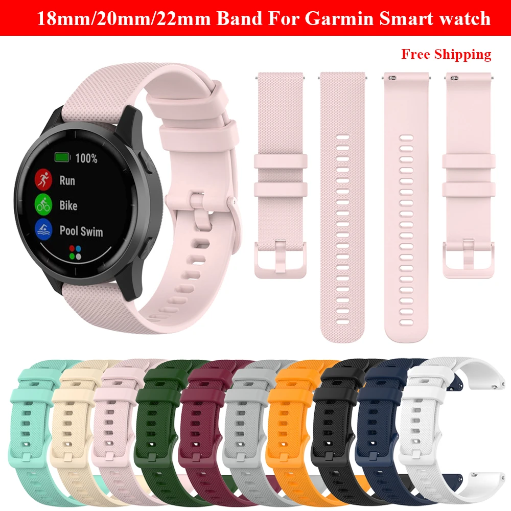 Bracelet Kwmobile 22mm Compatible Garmin (vivoactive 4 / Venu 2 / Forerunner) - Neuf