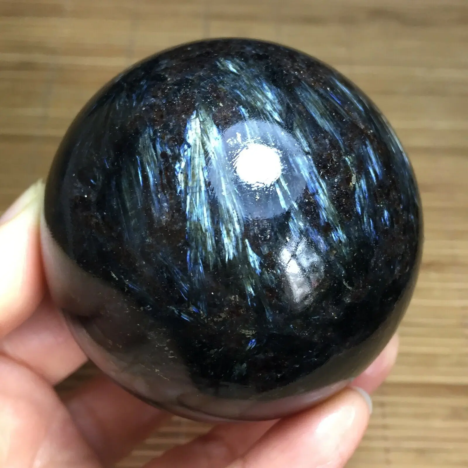 

Beautiful Natural Fireworks Stone Ball Crystal Energy Ball Reiki Healing Home Jewelry Room Decoration Gift