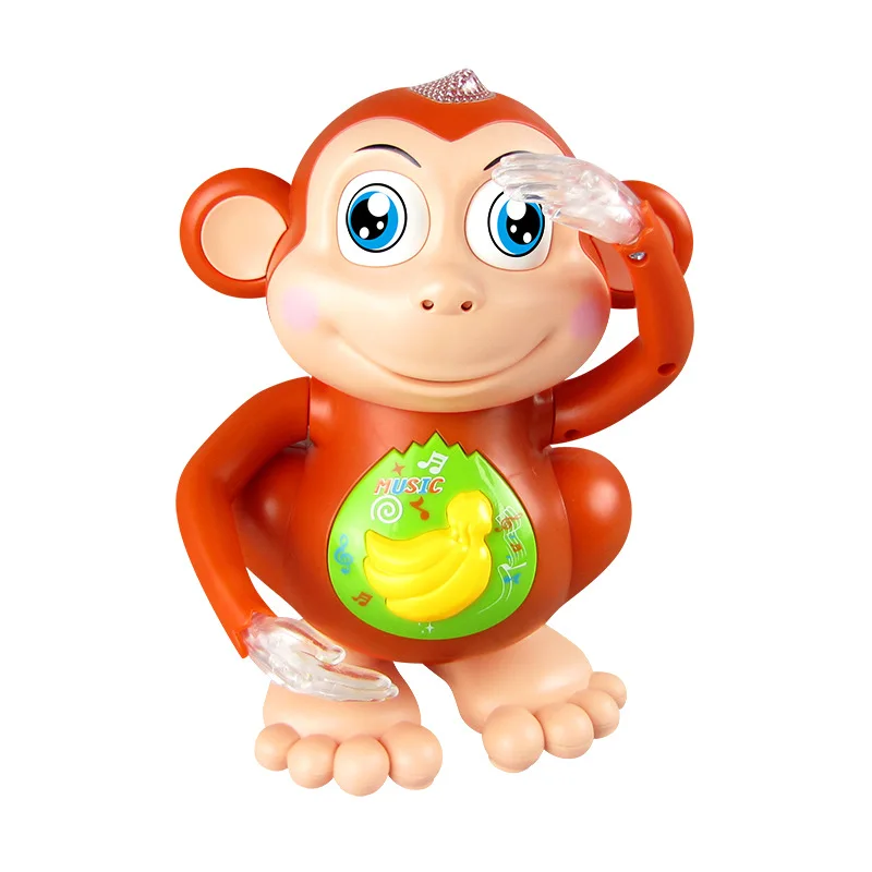 HOT SALE Children's Electric Dancing Monkey Singing Cartoon Toys Swing Walking Monkey Toy Phone Musical Toys Gift 5
