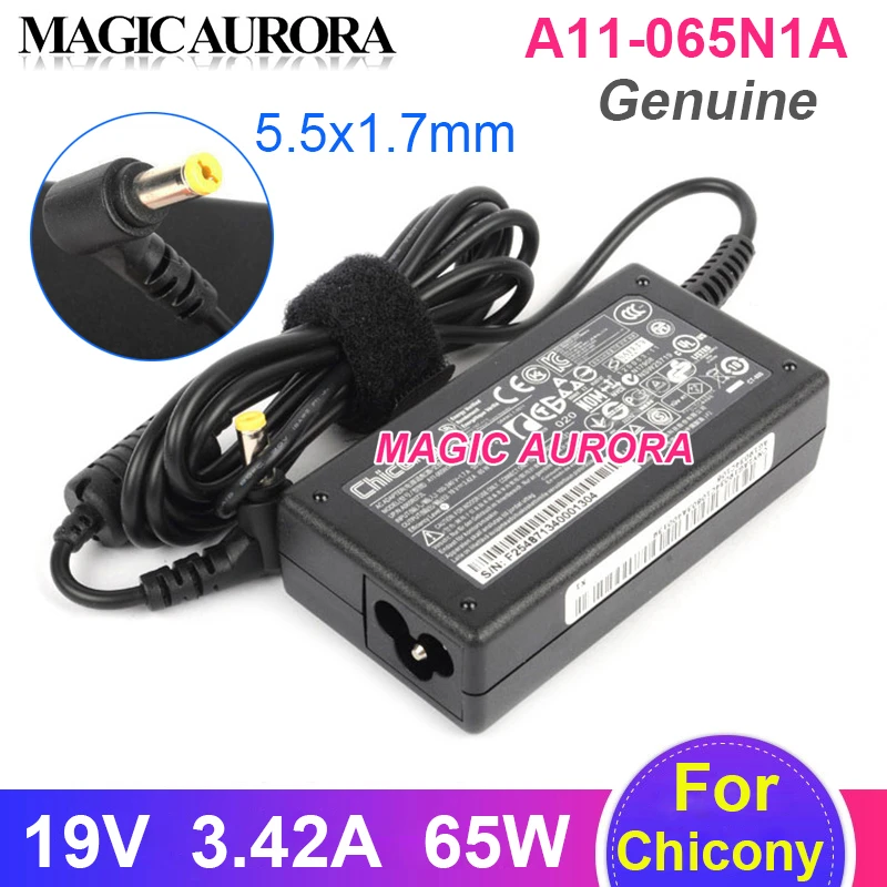 65W Laptop Charger For Acer Chromebook 15 C910 – AC Adapter With Power Cord