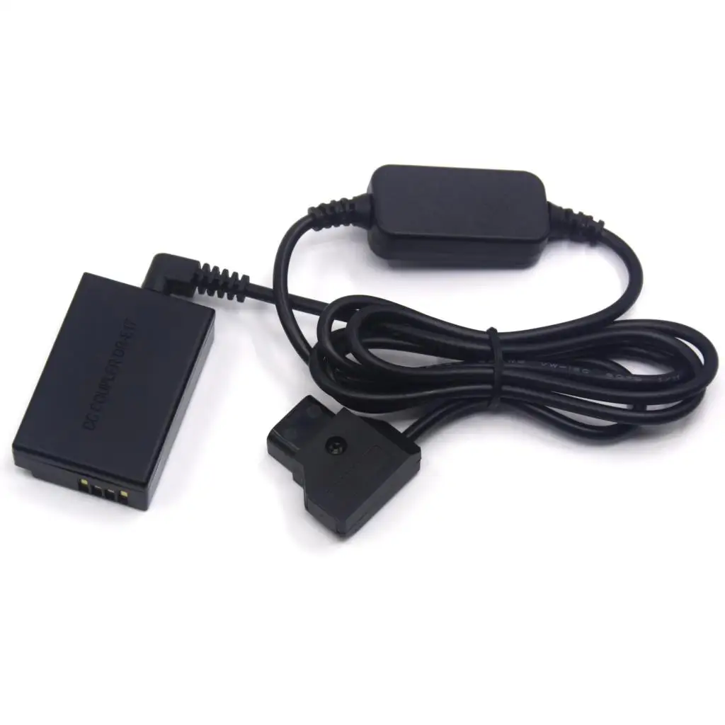 Dr-E17 Dc Accoppiatore Lp-E17 Batteria Fittizia In Cavo 12-24V D-Tap Ack-E17 Per Canon Eos M3 M5 M6 Eos-M3 Eos-M5 Eos-M6 Dc 3.5*1.35Mm