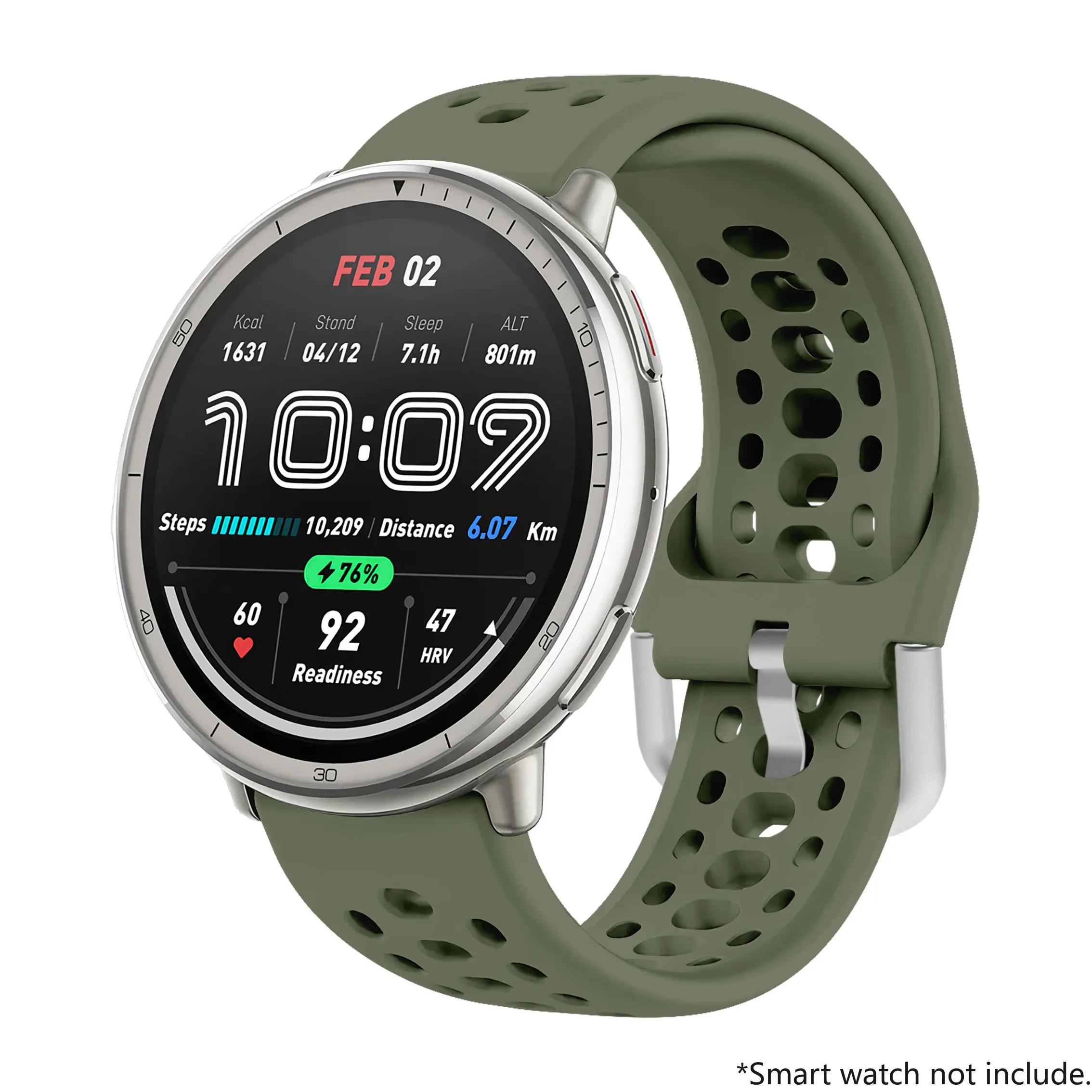 Sporty Breathable 20mm Watch Strap Bracelet