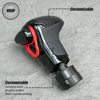 Pomello del Cambio Automatico per Audi A6 C6 A3 8P A4 B8 A5 Q5 Q7 A7 con Cuffia del Cambio