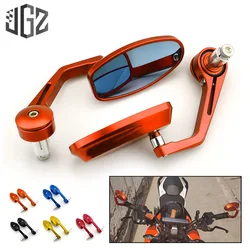 Motorcycle Accessories 22mm CNC Aluminum Oval Handlebar Bar End Rear View Side Mirrors for KTM DUKE RC 390 125 790 250 200 690