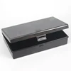Rectangular Plastic Clear Storage Box Jewelry Container Case Photocard Holder Black/Transparent Bead Organizer Case 13.5*8.2*3cm 5