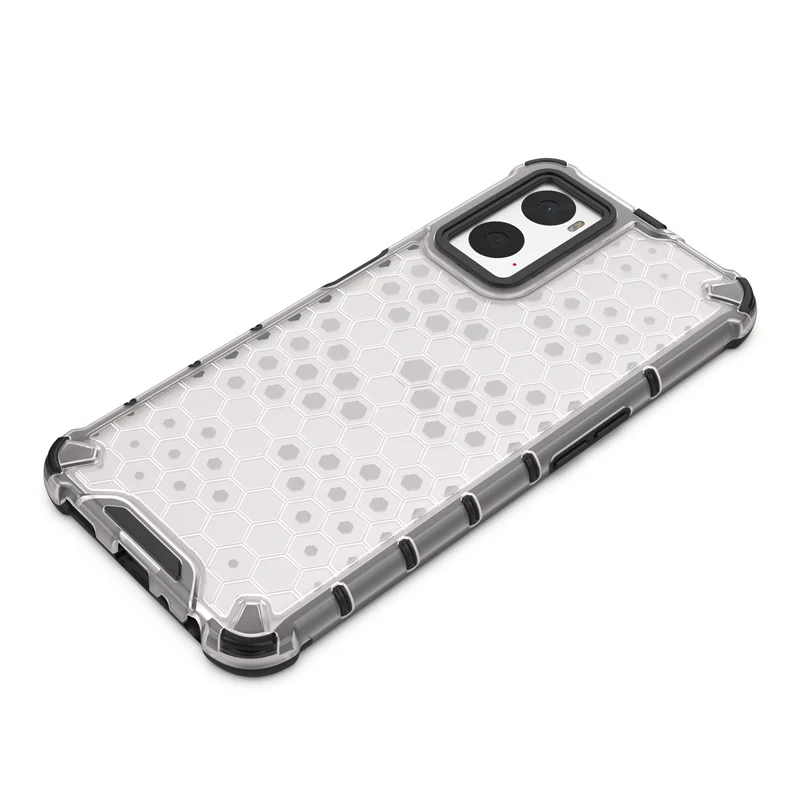 Para OPPO Realme 9 Pro Funda de lujo híbrida a prueba de golpes para Realme 9i 9 Pro + Plus Funda de silicona transparente_voghion.com