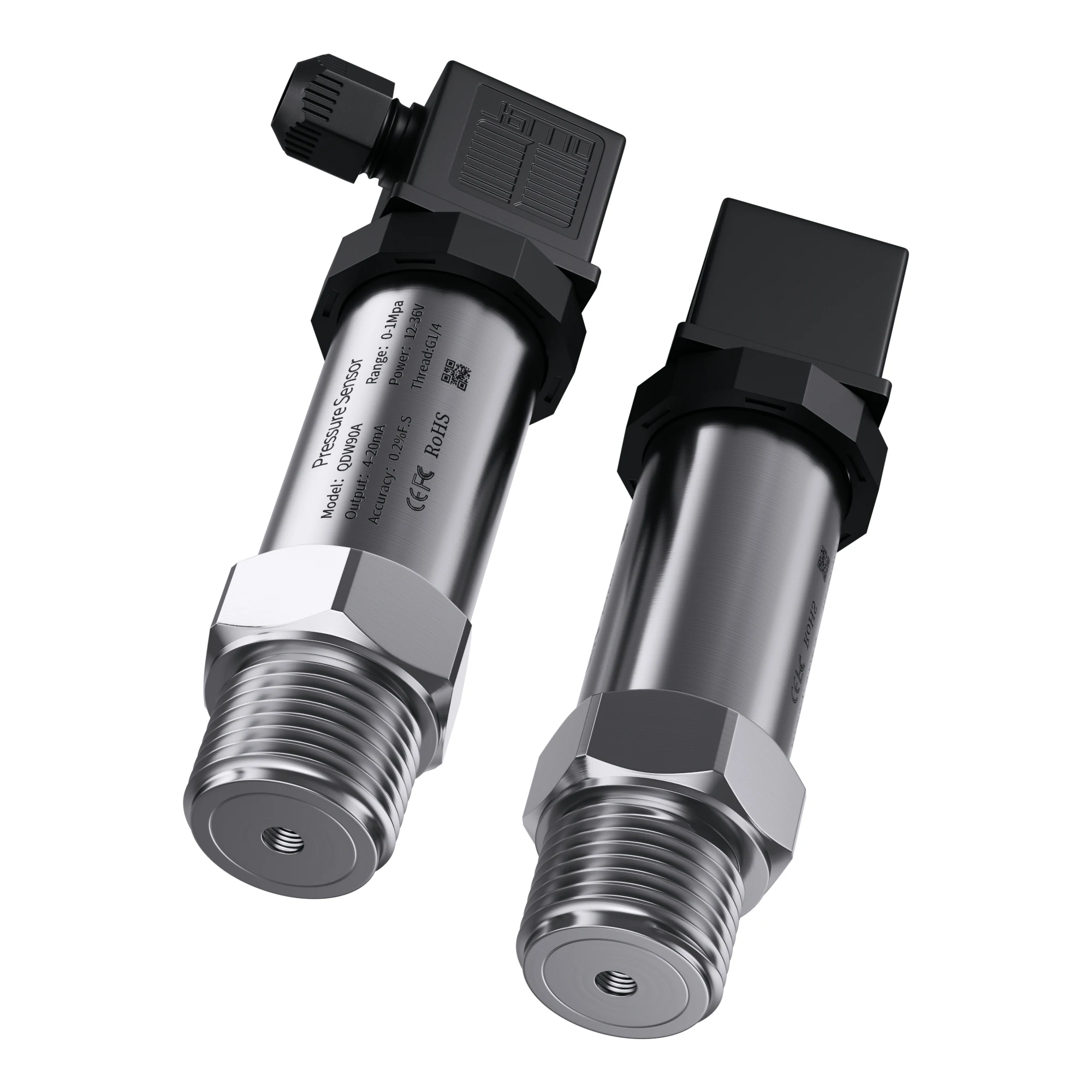 Pressure Sensor 0-4bar 0-10bar 0-25bar 0-300bar Water Oil Pressure Transmitter 4-20mA 0-10V 0RS485 M20*1.5 Transducer pressure sensor