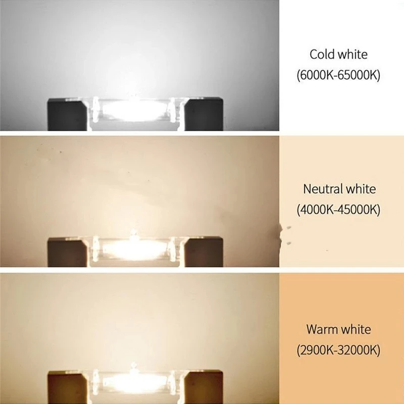 รูปสินค้า หลอดไฟ LED R7S กำลังสูง 15-50W ประหยัดไฟ แทนหลอดฮาโลเจน