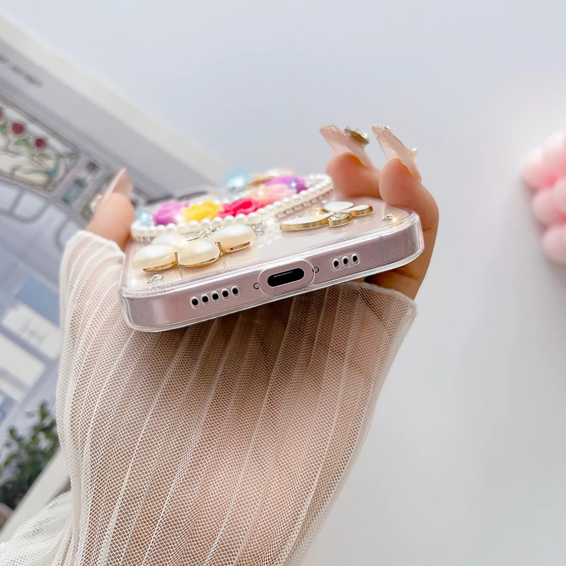 Luxury Fashion Glitter Shine Handwork Phone Case