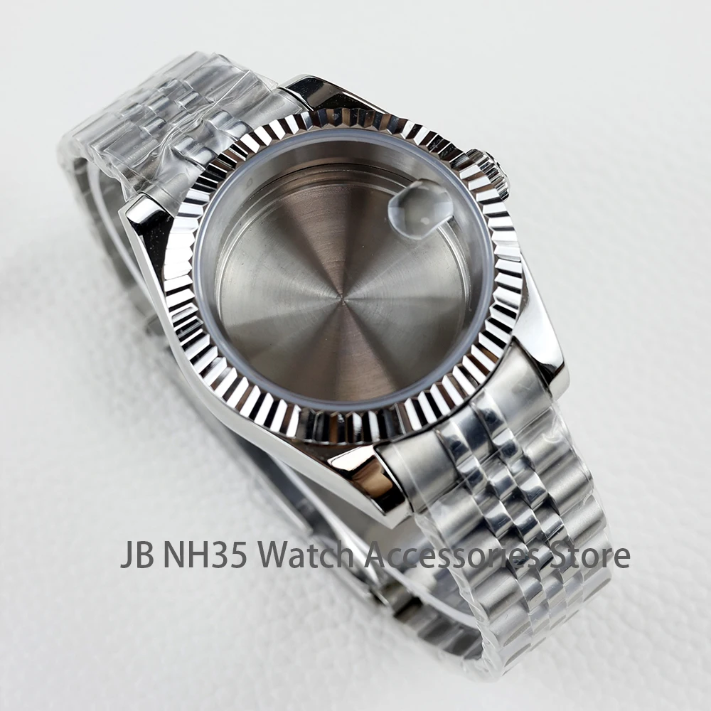 Oyster Datejust 스타일 시계 케이스, 사파이어 크리스탈 방수, Nh35 Nh36 자동 무브먼트, 28.5mm 다이얼, 36mm, 39mm