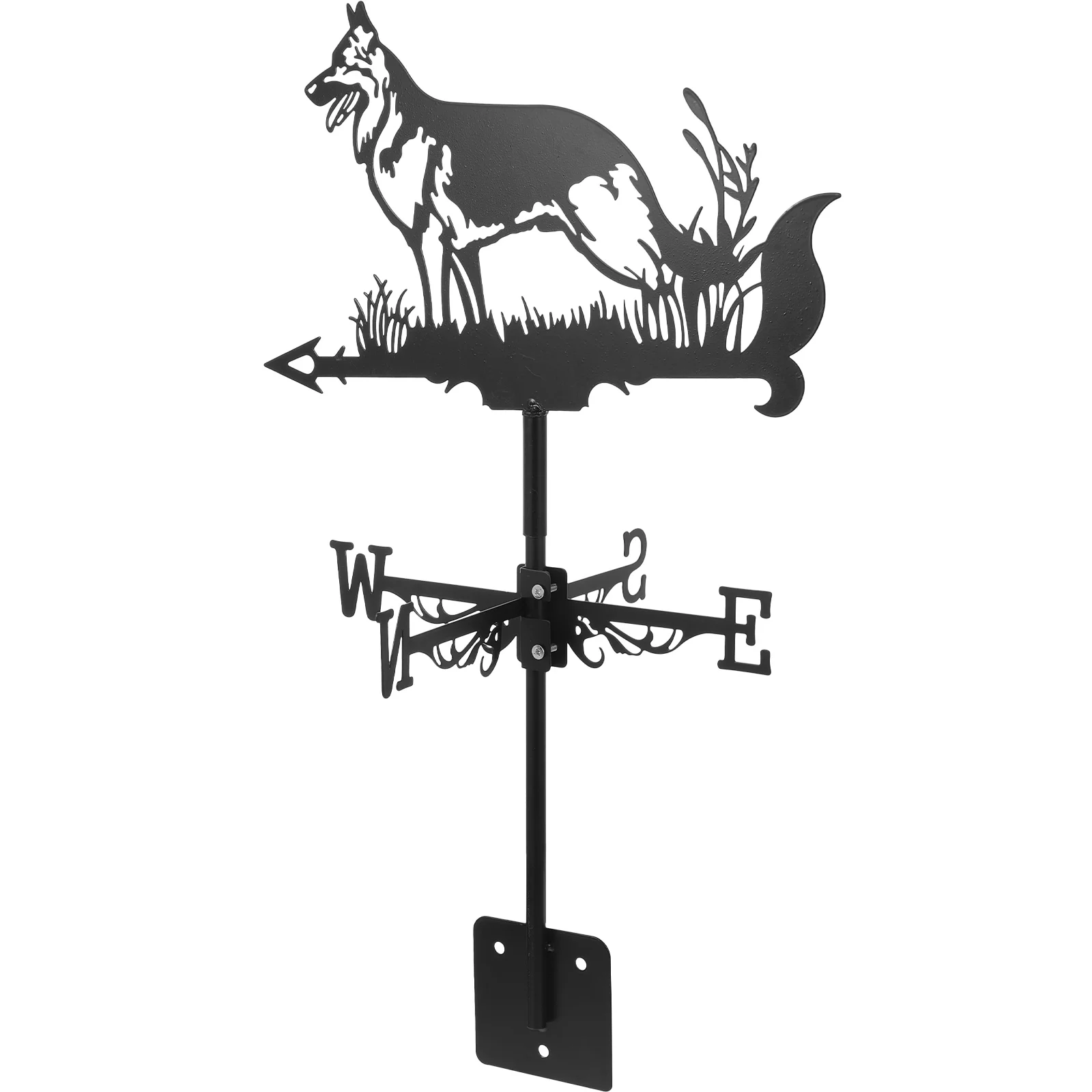 

Weather Wind Vane Vanes Weathervane Direction Dog Garden Iron Indicators Sheds Indicator Outdoor Stake Hollow Vintage Roofs