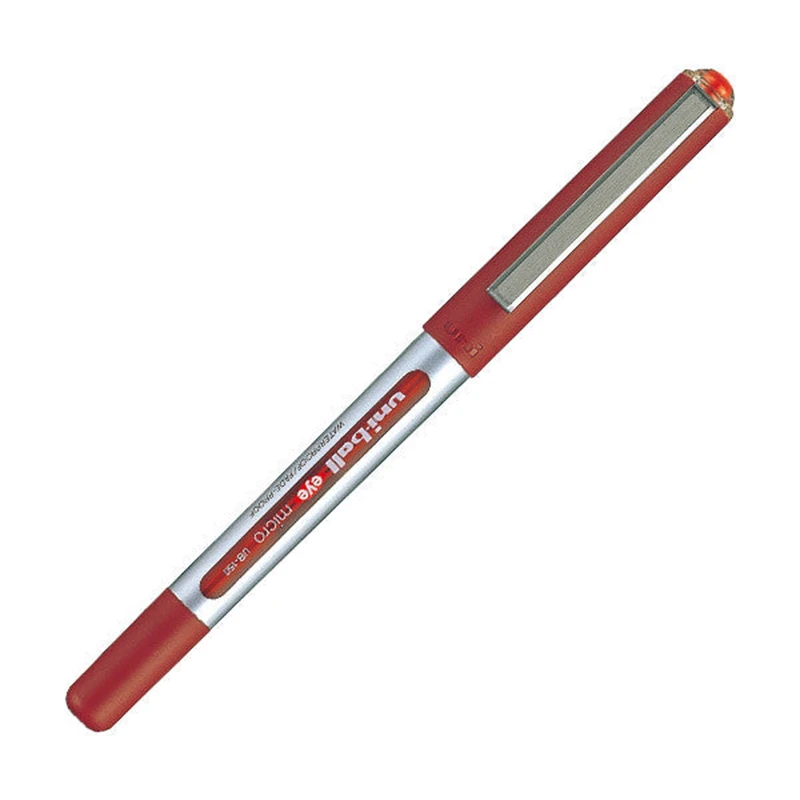 Uni-ball Eye Micro UB-150 długopis żelowy 0.5mm czarny niebieski czerwony pismo kulkowe Micro spójny przepływ atramentu gładka stalówka kulkowa