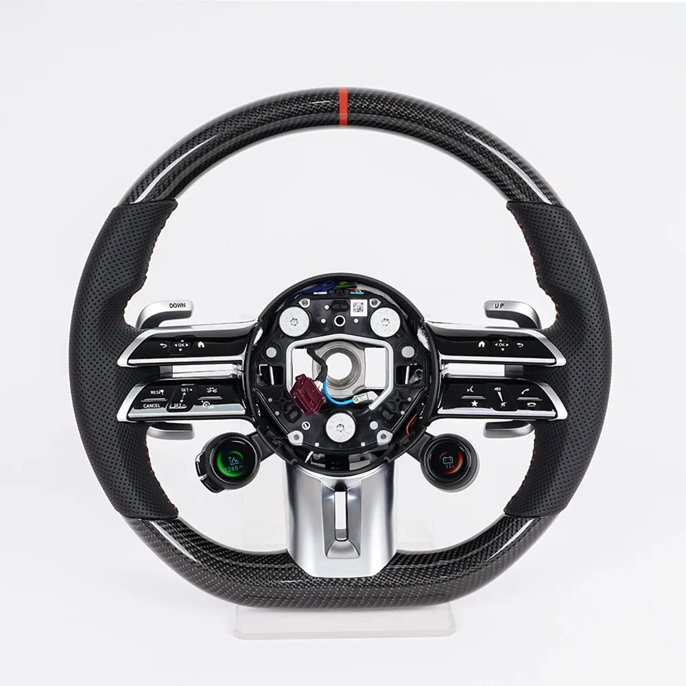 メルセデス・ベンツ ステアリングスイッチベゼル付き L&R セット onlyoneshop01_a15772
