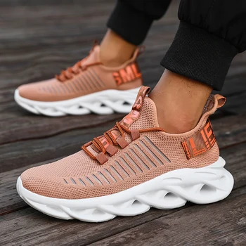الرجال مريحة أحذية رياضية غير رسمية تنفس احذية الجري الرجال منصة أحذية تنس المشي الركض أحذية تدريب أحذية رياضية الرجال 6