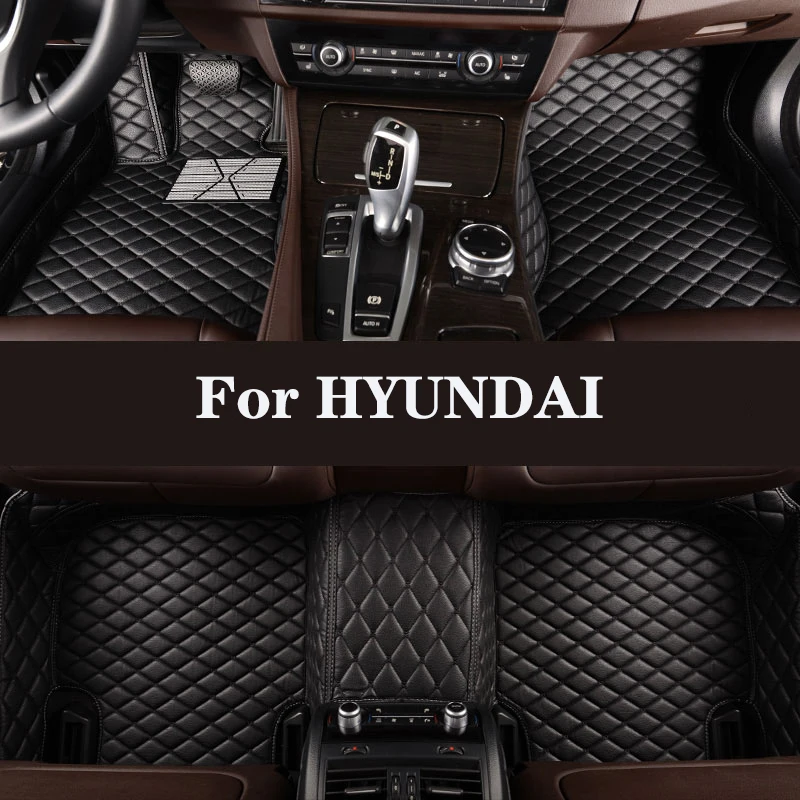 

Full surround custom leather car floor mat for HYUNDAI Palisade(6seat) car interior car accessories