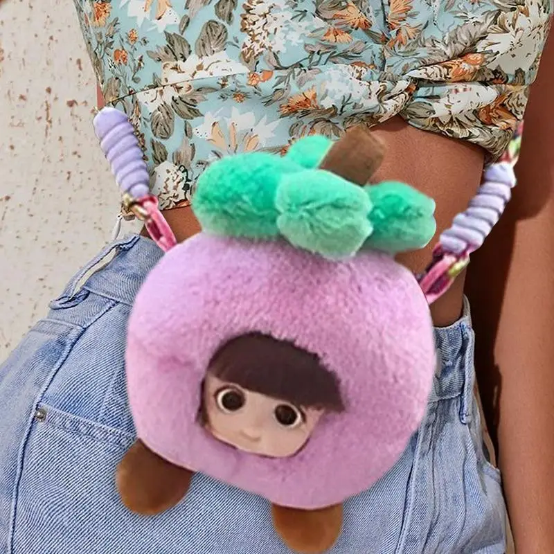 Cute Phone Lanyard Cellphone Clip Lanyards Phone Lanyard Strap Plush Doll Lanyard Anti-Lost Phone Chain Strap For Women Girls