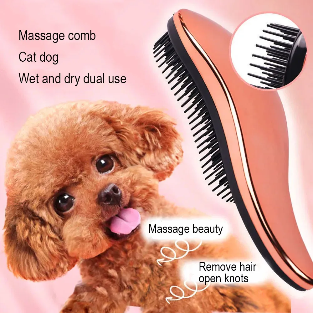 

Bathing Brush for Dog and Cat, Massage Comb, Teddy, Special Hair Removal, Pet Grooming Product