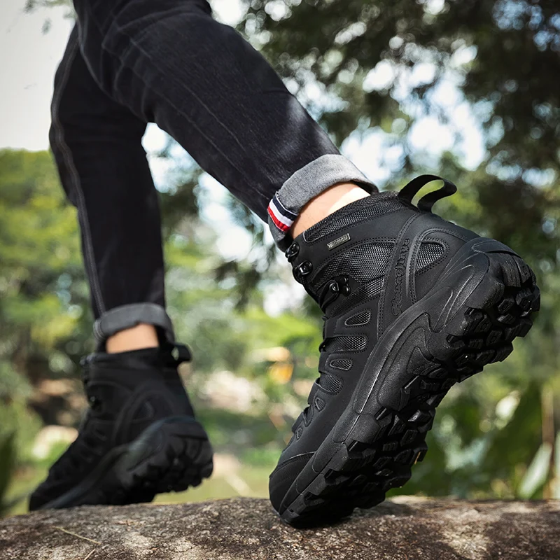 Summer Mesh Breathable Tactical Combat Boots Men Women Outdoor Hiking Sports Shoes 36-46 Size Ultralight 4
