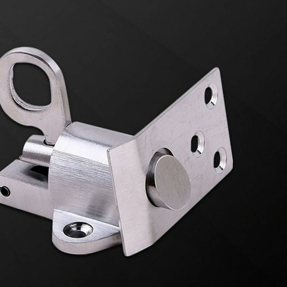 Door Lock Bolt Lock Self-closing Spring Spring Latch Stainless Steel Thickened Wear-resistant Automatic